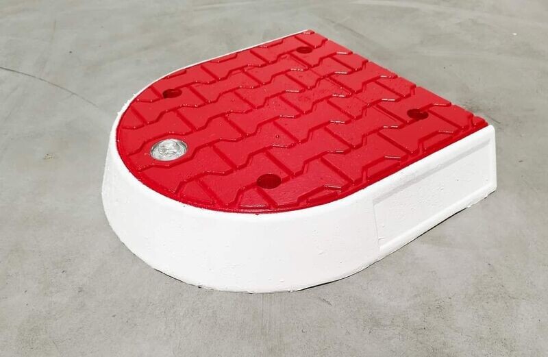 MINI ILHA PEDESTRES PEÇA CANTO VERMELHO