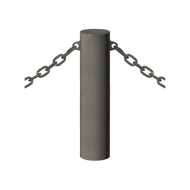 DISSUASOR / PILARETE COM DUAS CORRENTE Ø 160 mm