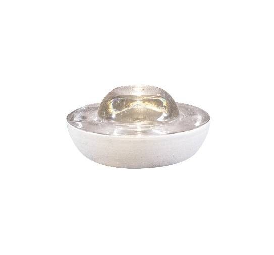 REFLECTOR DE VIDRO DE EMBUTIR ø50mm BRANCO