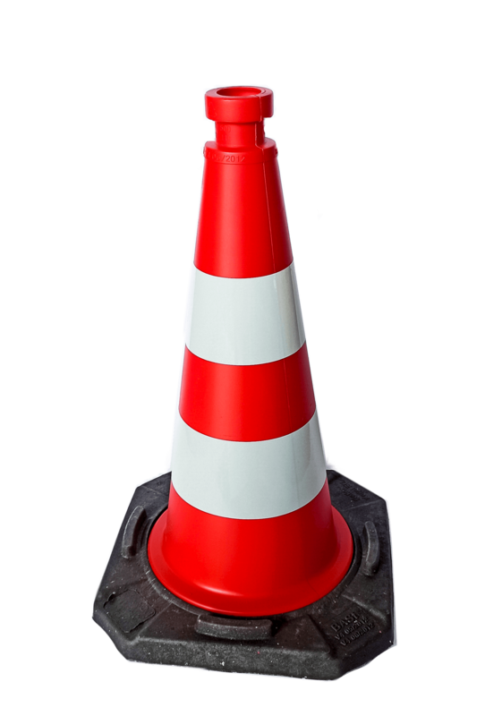 CONE RODOVIÁRIO REFLETOR PARA TRANSITO PESADO 50CM - NIVEL I