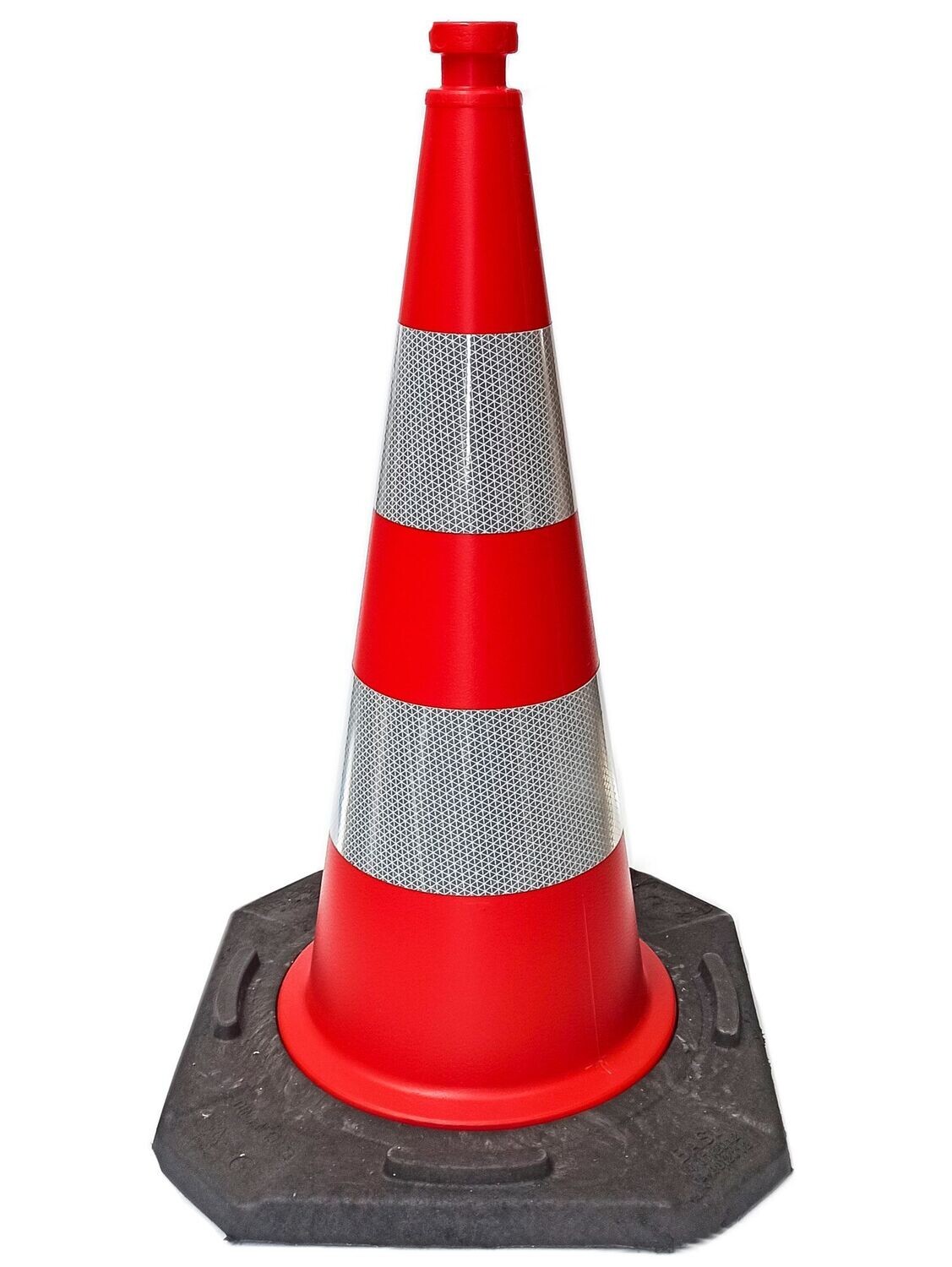 CONE RODOVIÁRIO REFLETOR PARA TRANSITO PESADO 75CM - NIVEL II