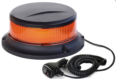 PIRILAMPO ROTATIVO LED AMBAR 18 LEDX1W R65