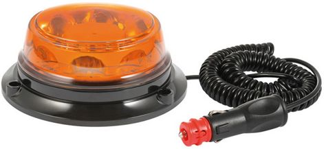 PIRILAMPO ROTATIVO LED R65 VENTOSA-IMAN 4 FUNÇÕES