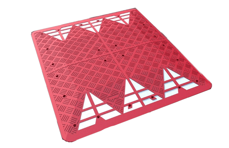 LOMBA REDUTORA TIPO ALMOFADA DE BERLIM 2000x1800x60 VERMELHA