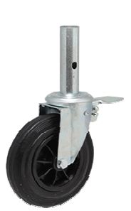 RODÍZIO GIRATÓRIO COM TRAVÃO 200mm