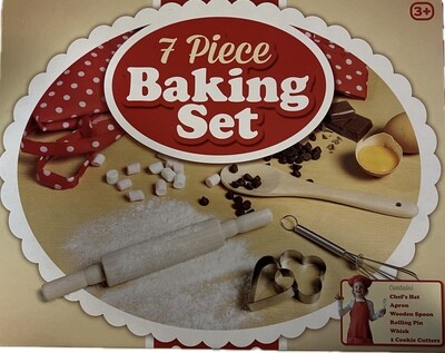 7 Piece Baking Set for kids