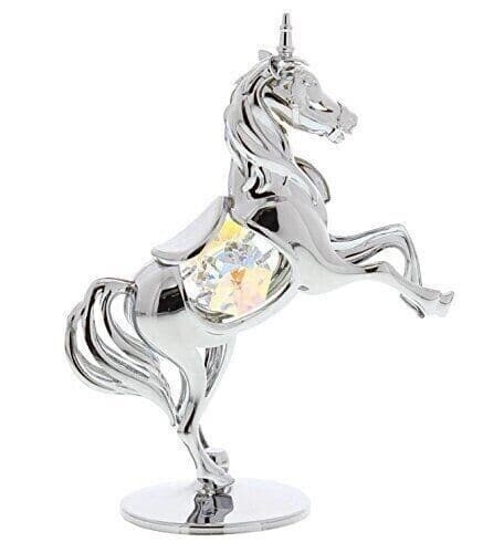 Crystocraft Unicorn Ornament with Swarovski Elements by CRYSTOCRAFT
