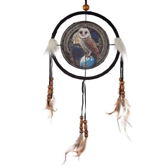 Puckator Lisa Parker Fairy Tales Owl Dreamcatcher 16cm Home Decor/Gift