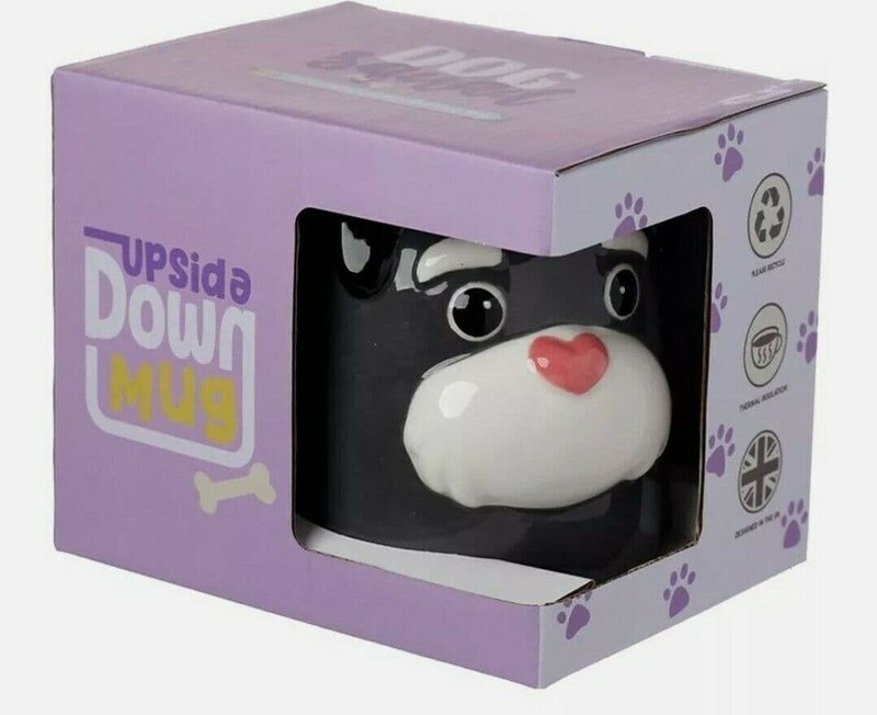 Puckator Dog Squad Upside Down Mug