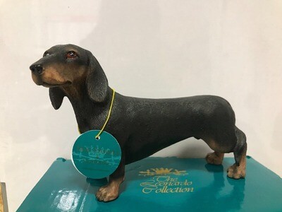 Sausage/Dauchaund Dog Ornament LEONARDO DOG STUDIES