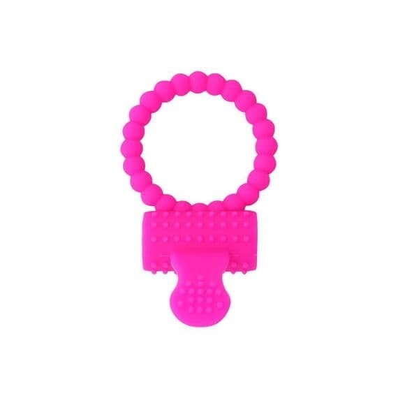 Pink Vibrating Ring massage With Batteries Delay Male Toys