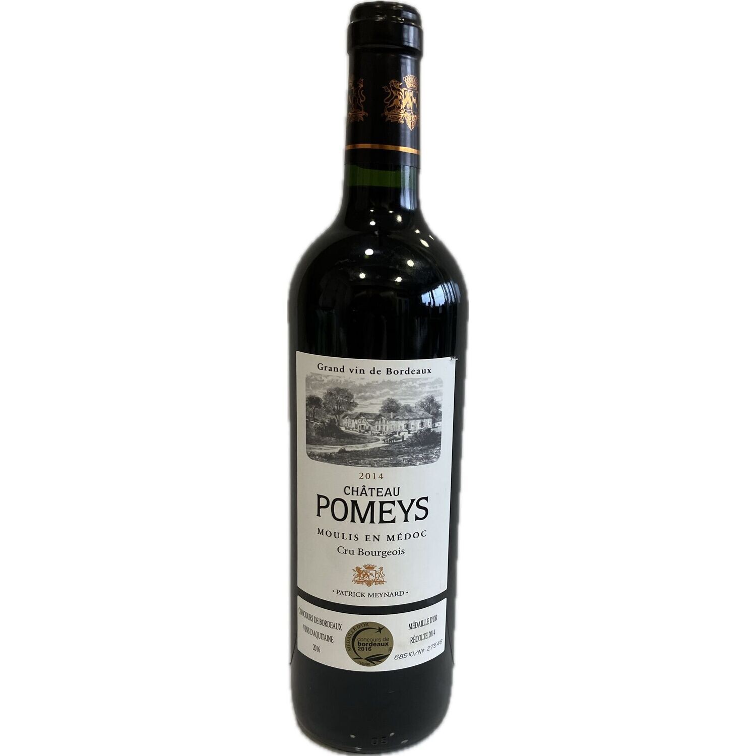 Chateau Pomeys  2014 Moulis-en-Medoc