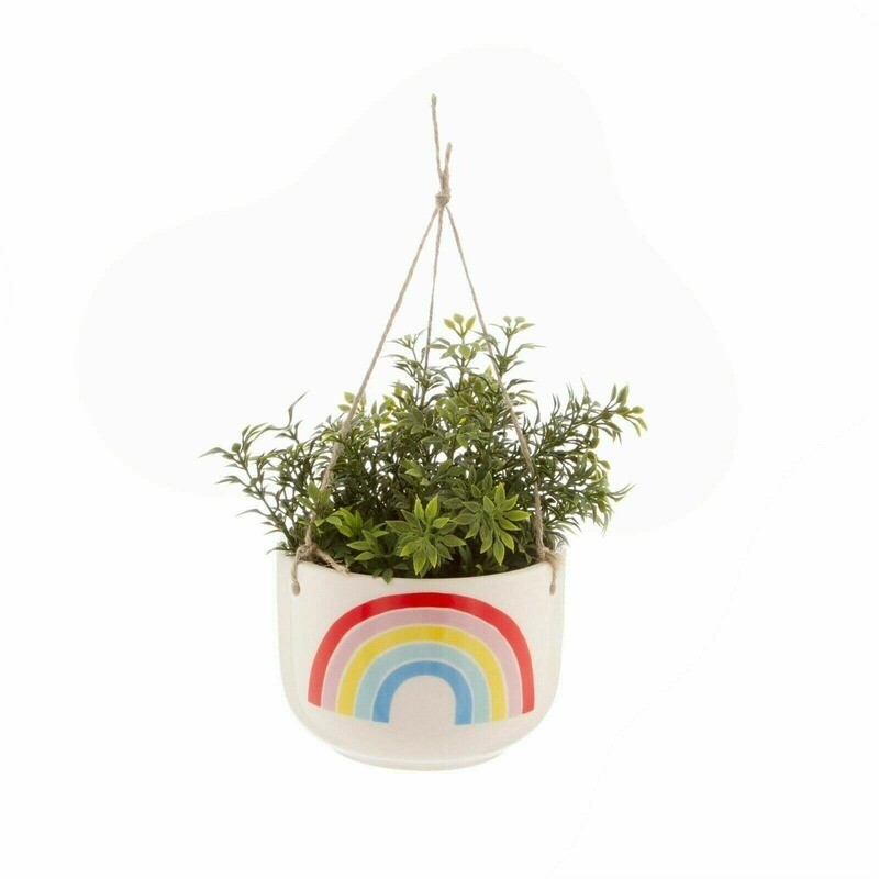 Sass & Belle Chasing Rainbows Hanging Planter