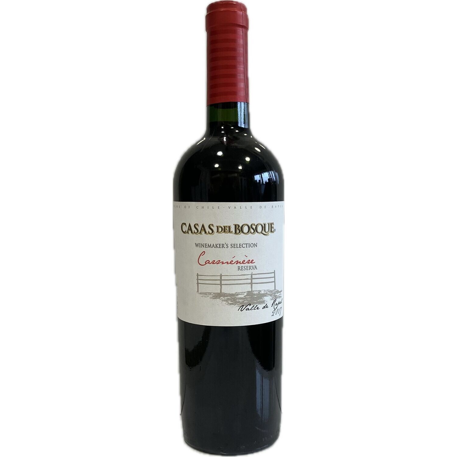 Casas Del Bosque Reserva Carmenere 2017