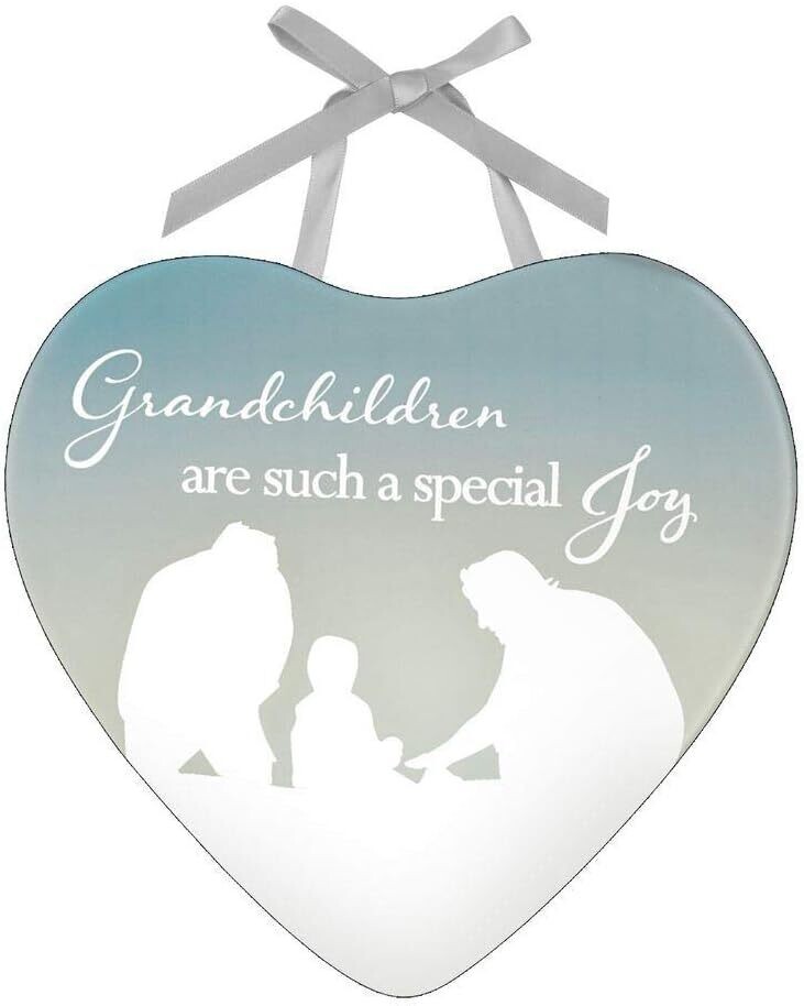 Grandchildren are such a special blessing Reflections from the Heart Mirrored Hanging Plaque