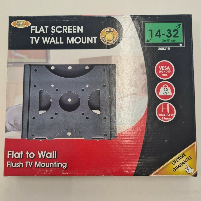 14" - 32" FLAT SCREEN TV WALL MOUNT