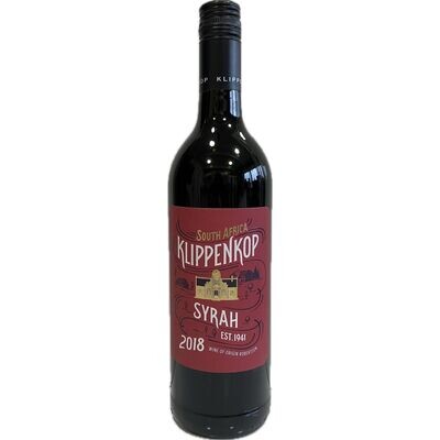 Klippenkop Syrah 2018