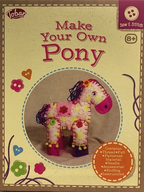 Sew & Stitch make your own crochet pony 8+