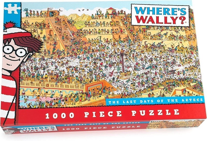 Where's Wally? 1000 Piece Puzzle The last day of the Aztecs