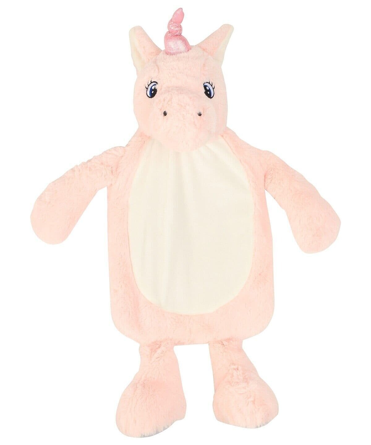 Mumbles Pink unicorn Hot Water Bottle Cover