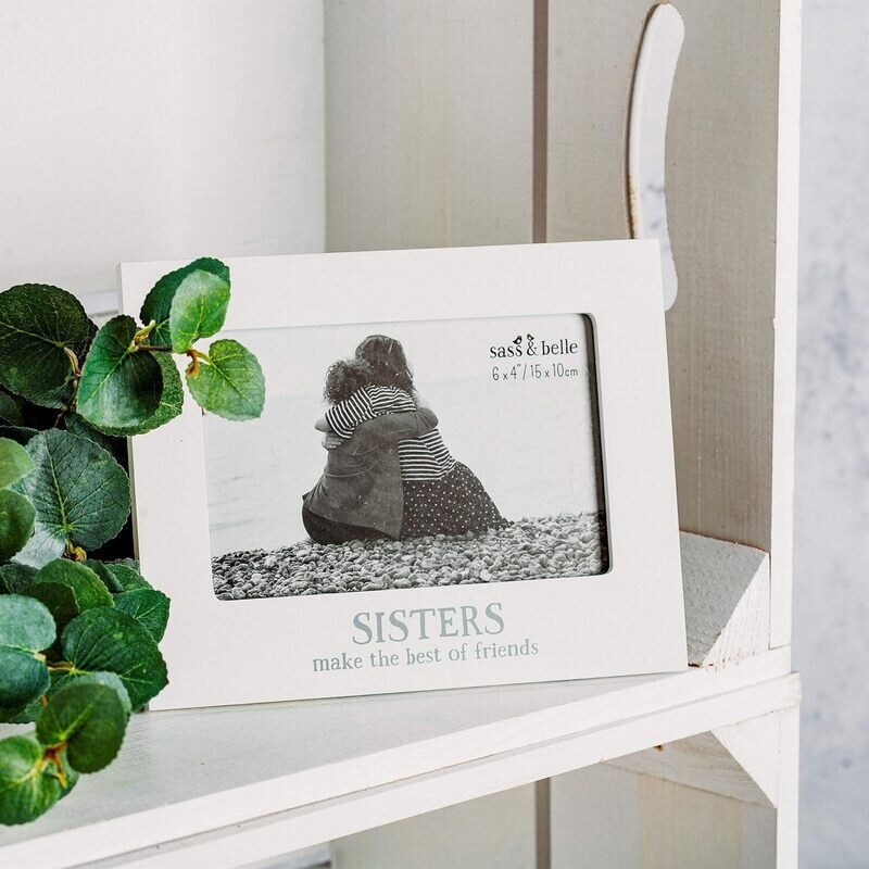 Sass & Belle Sisters make the best photo frame