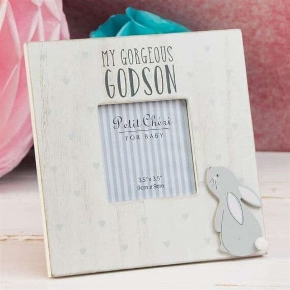 Petit Cheri White Godson 3.5' x 3.5' Frame