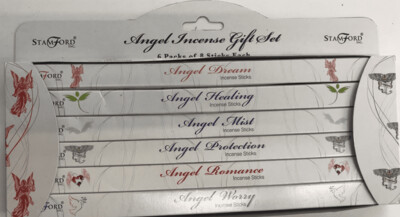 Stamford Angel Incense Gift, 6 Packs x 8 Sticks, One Size