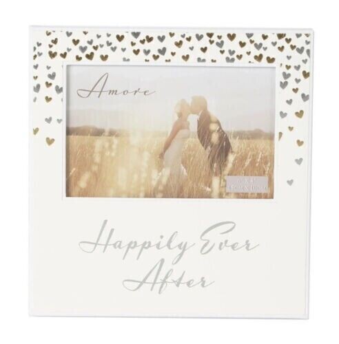 Amore Paper wrap Photo Frame Happily Ever After 6' x 4'