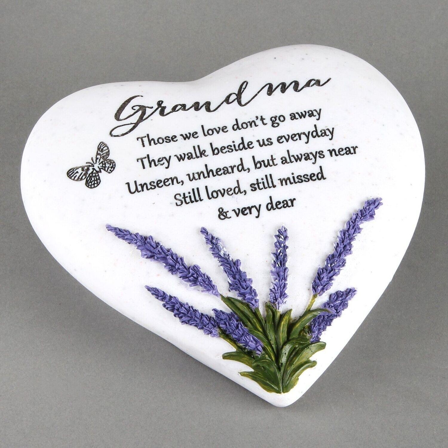 Grandma Thoughts Of You Heart Stone Graveside Garden Memorial Loving Memory
