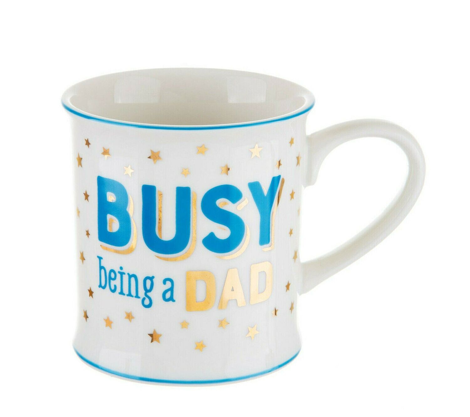 Boxed Sass & Belle Busy Being A Dad China Mug For Tea Coffee