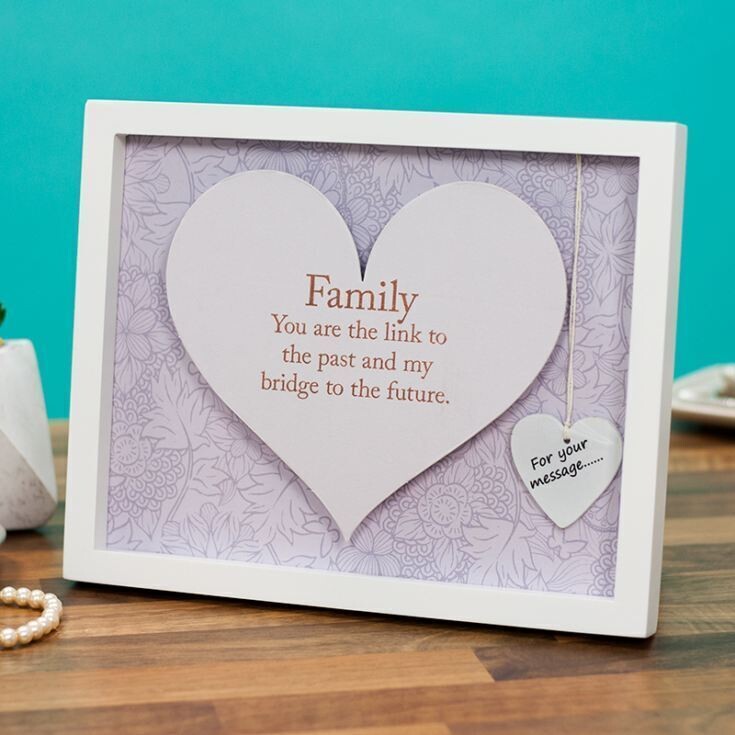 Arora Said with Sentiment ‘Family’ Heart Frame