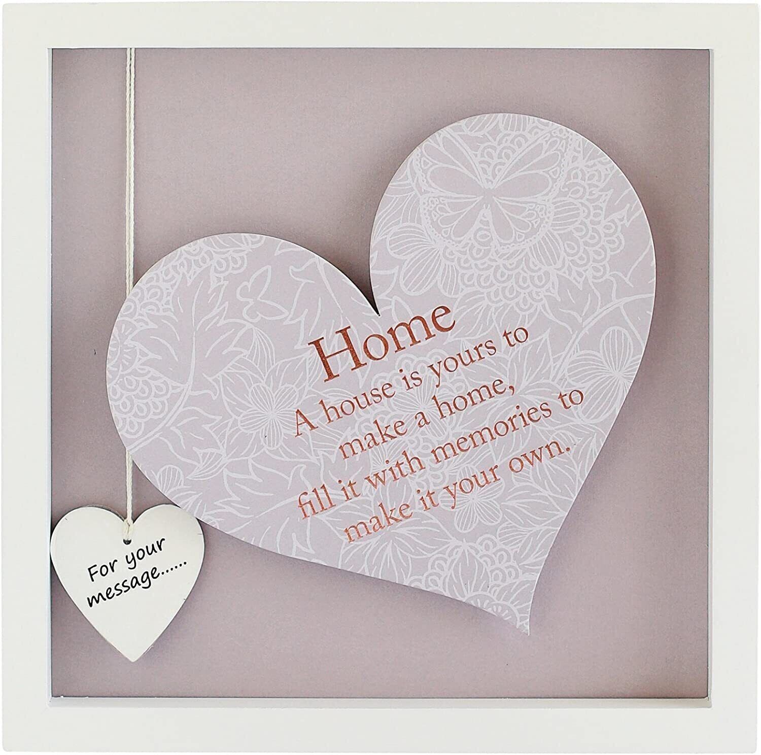 Said with Sentiment - 'Home' Heart Frame