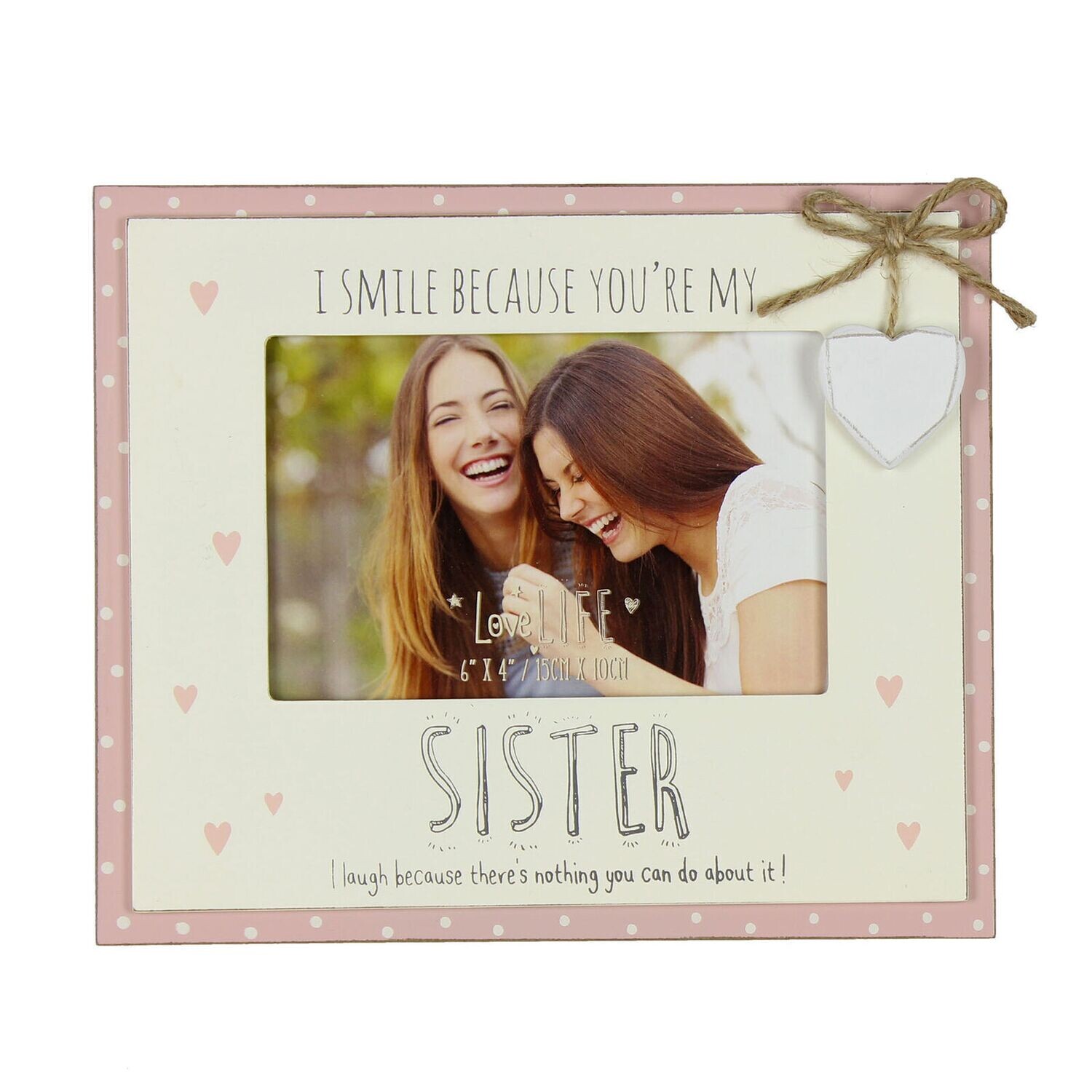 Love Life Photo Frame 6" x 4" - Sister