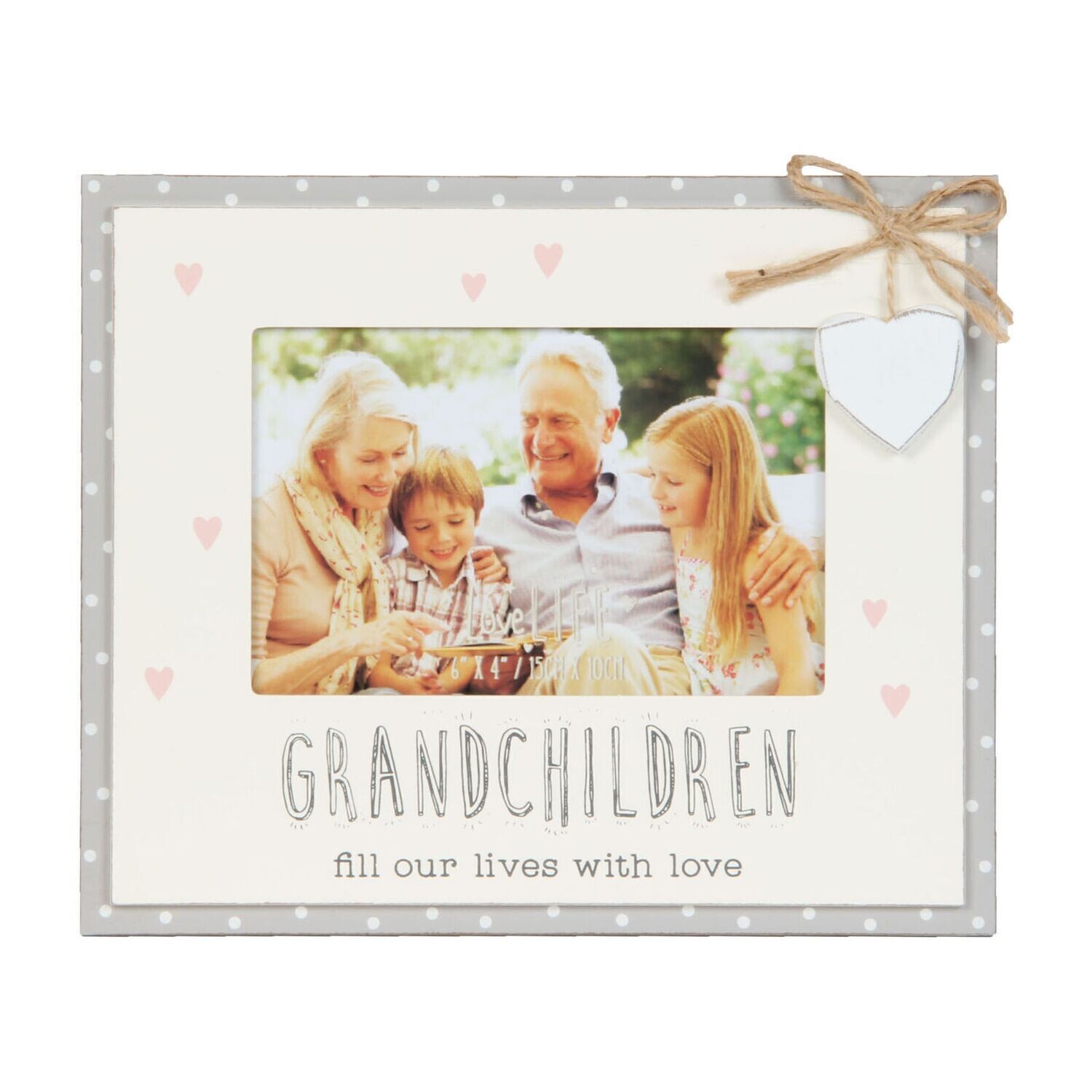 Love Life Grandchildren Photo Frame 6 x 4