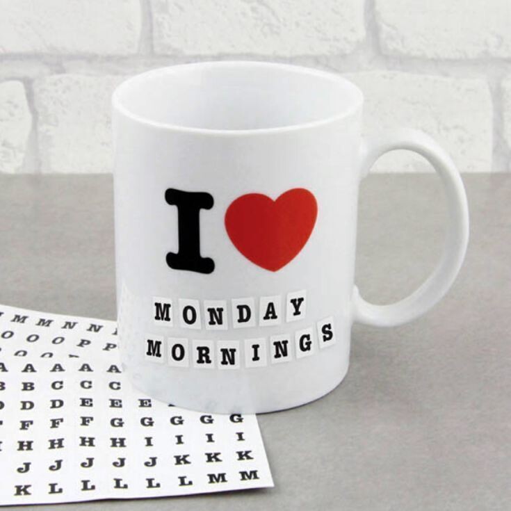 I Heart... Mug (Design Your Own)