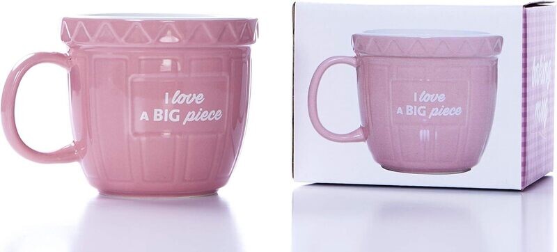 Boxer Gifts Love a Big Piece Novelty Baking Mug