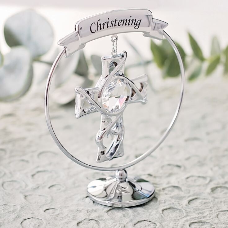 Crystocraft Christening Ornament - Crystals From Swarovski
