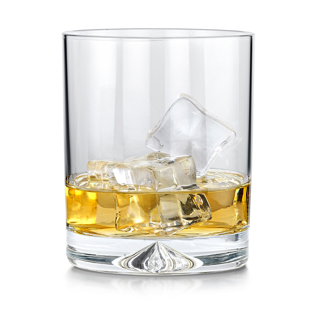Dimple Base O/F Whisky Tumbler krosno Crystal set of 6 (JL27)
