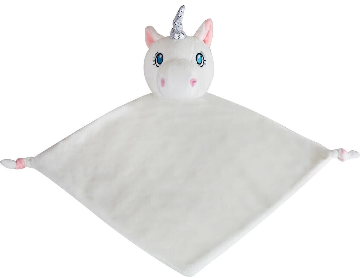 Blank Cubbies White Unicorn Blankie Baby Comforter Age 0+