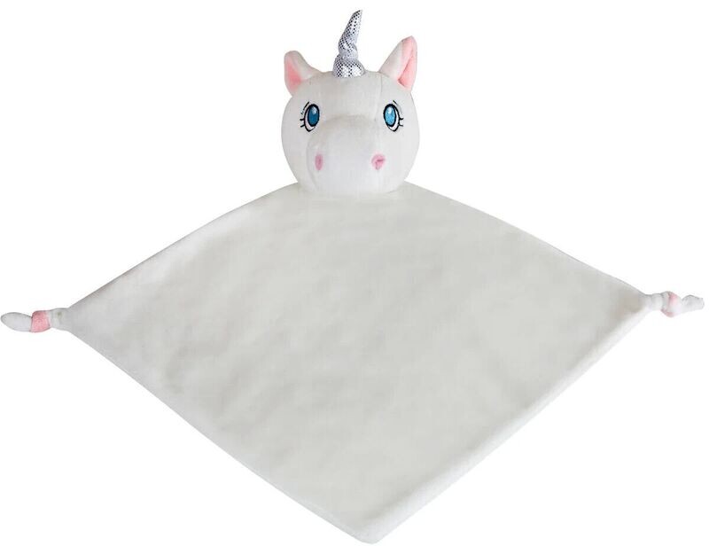 Blank Cubbies White Unicorn Blankie Baby Comforter Age 0+