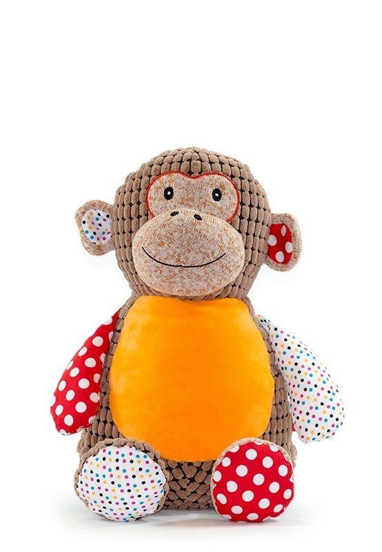 Huggles Sensory Brown Monkey