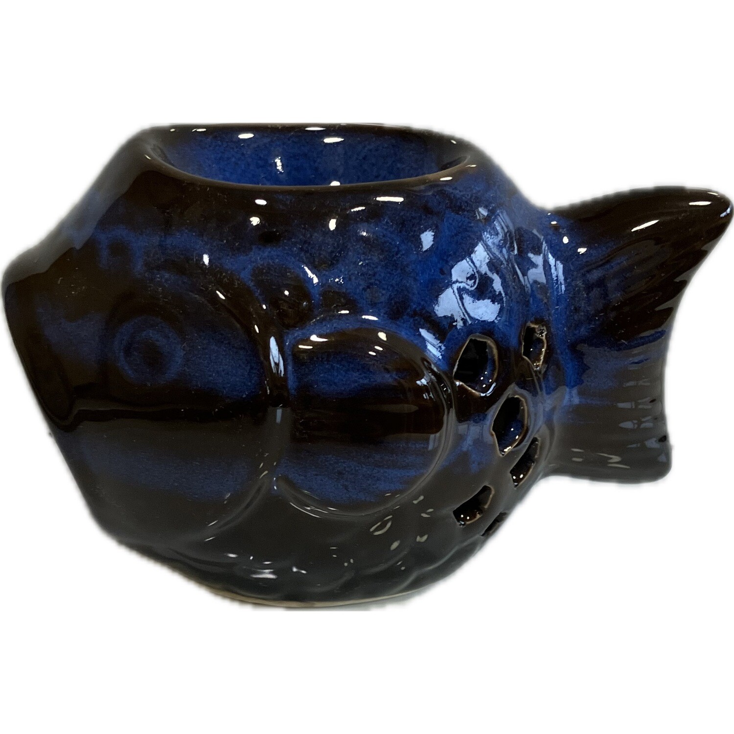 Fish Wax Melt Burner Tealight Holder Ornament Gift