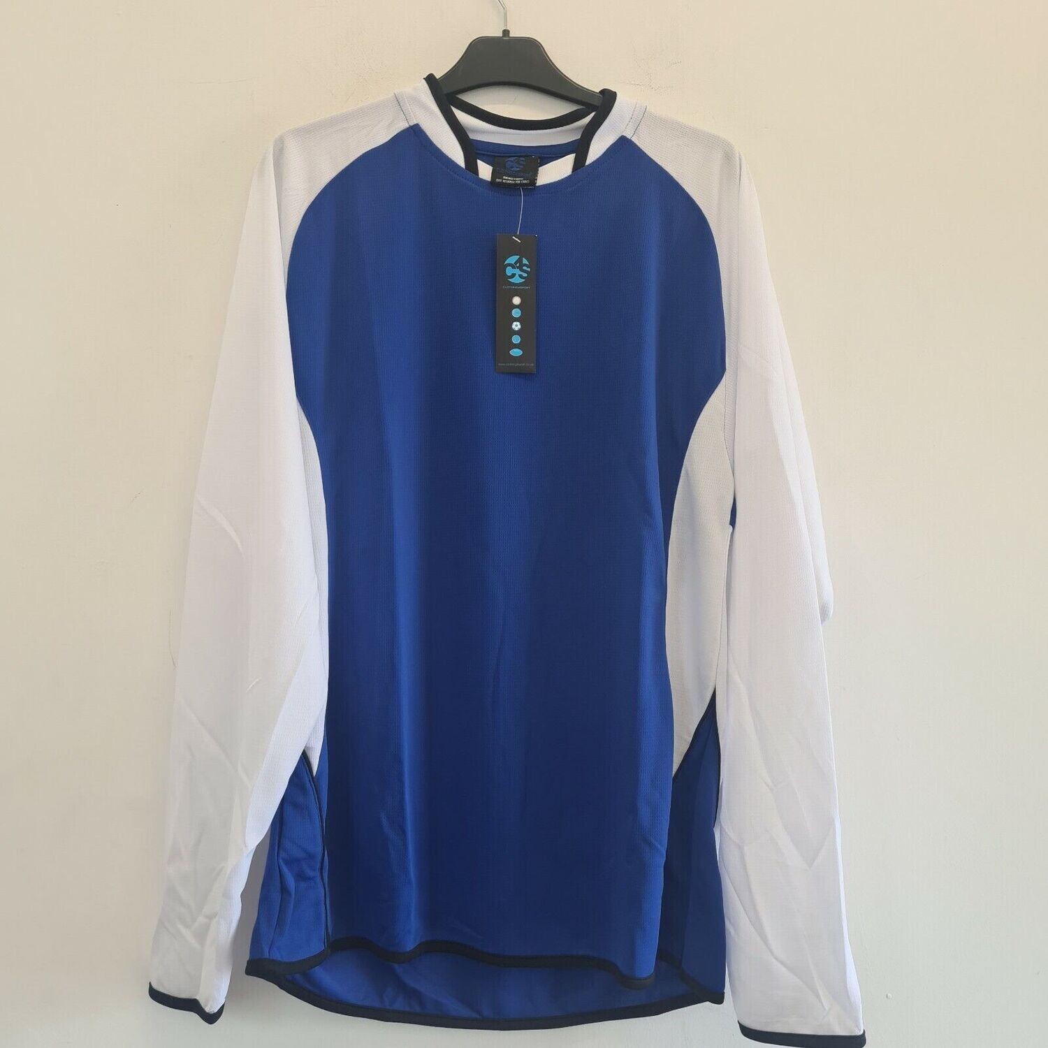 Sports / Football kits Blue/White Long Sleeve Large