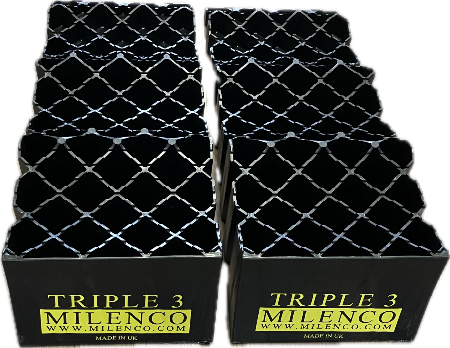 Milenco Triple 3 Leveller Levelling Ramps for Caravan Motorhome x2