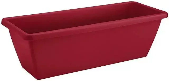 Elho Barcelona Trough 50 Cranberry Red x2