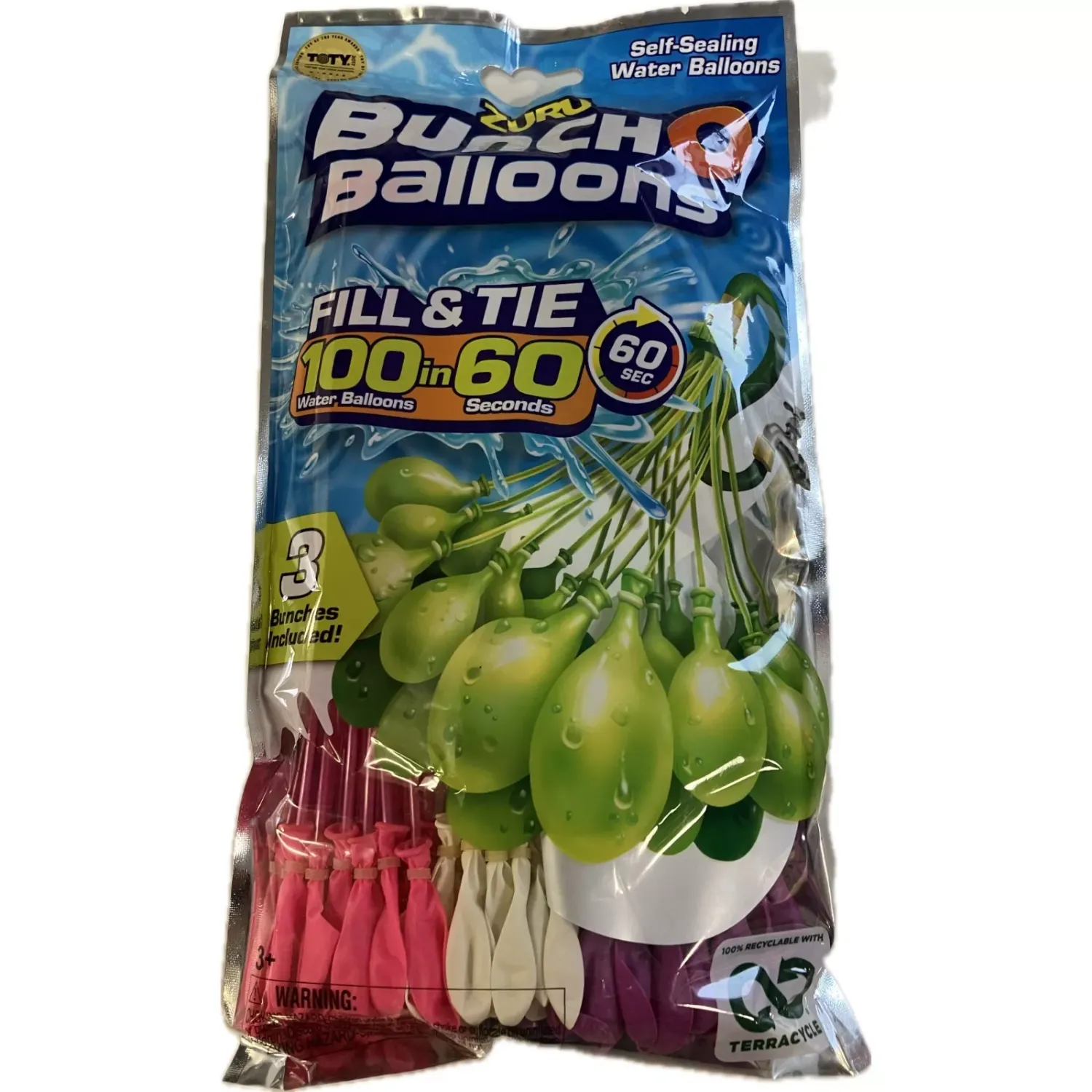 ZURU Bunch O Balloons 100 Rapid Filling Self Sealing Water Balloons *EL211