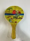 Beach Bat With Ball Kandy toys Nalu Neon Wooden Multicolour 2Pk