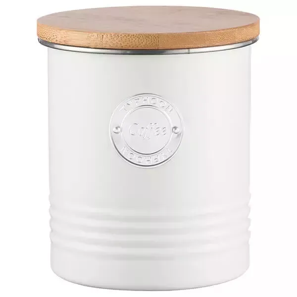 Typhoon Living Collection Coffee Kitchen Cream Canister Storage Jars