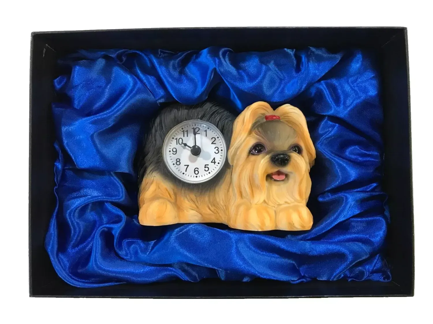 Best of Breed - Yorkshire Terrier Mantel clock in Gift Box Birthday Gift *G5