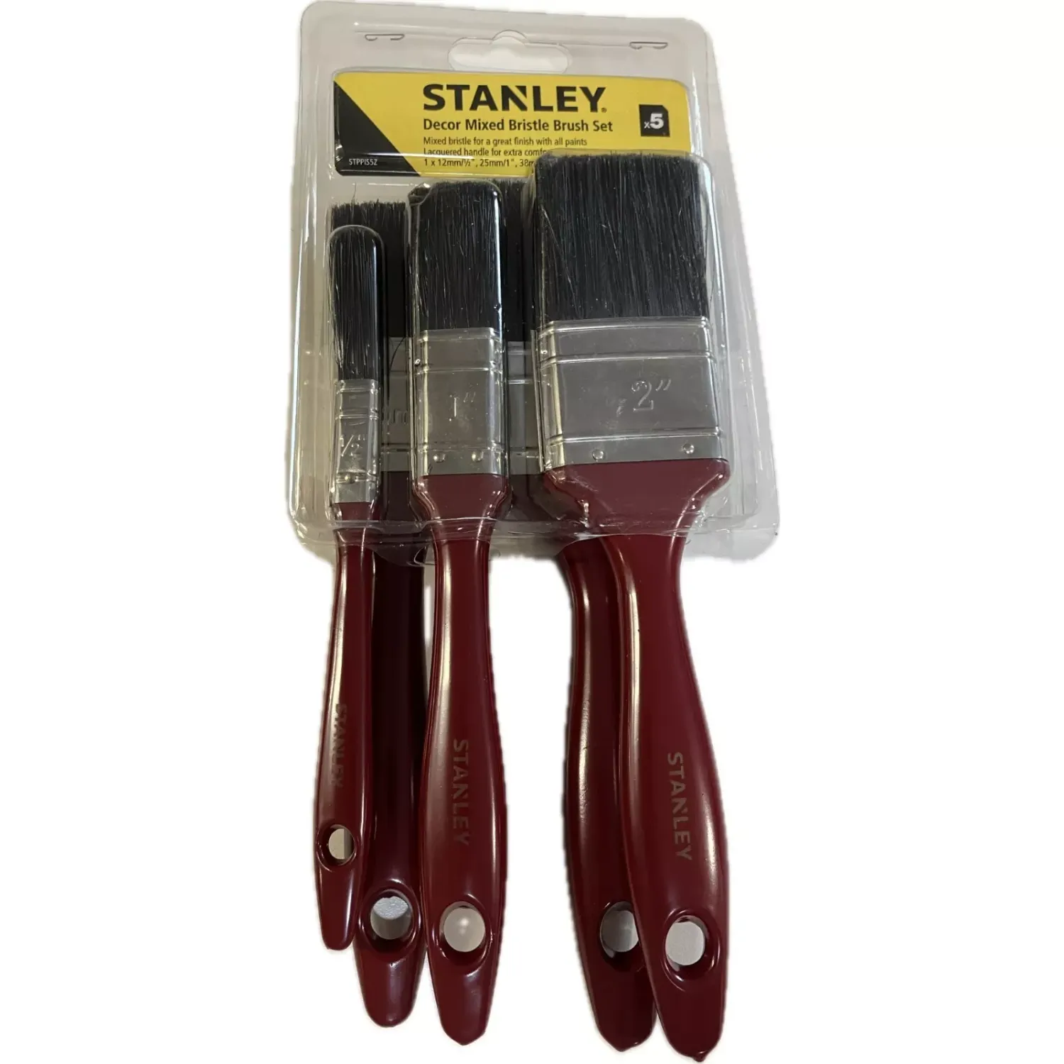 Stanley décor mixed bristle brush set